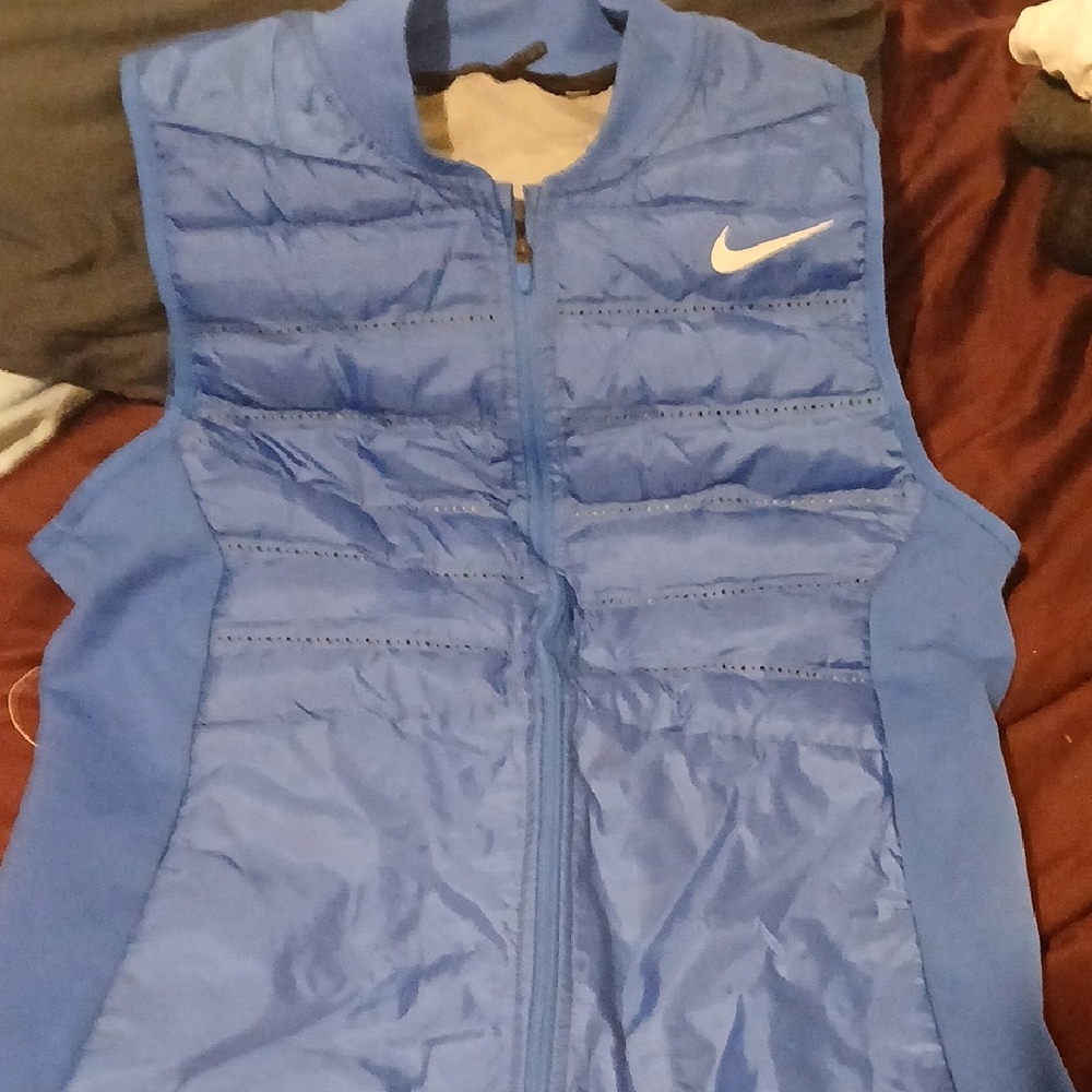 Nike Royal Blue Quilted Vest